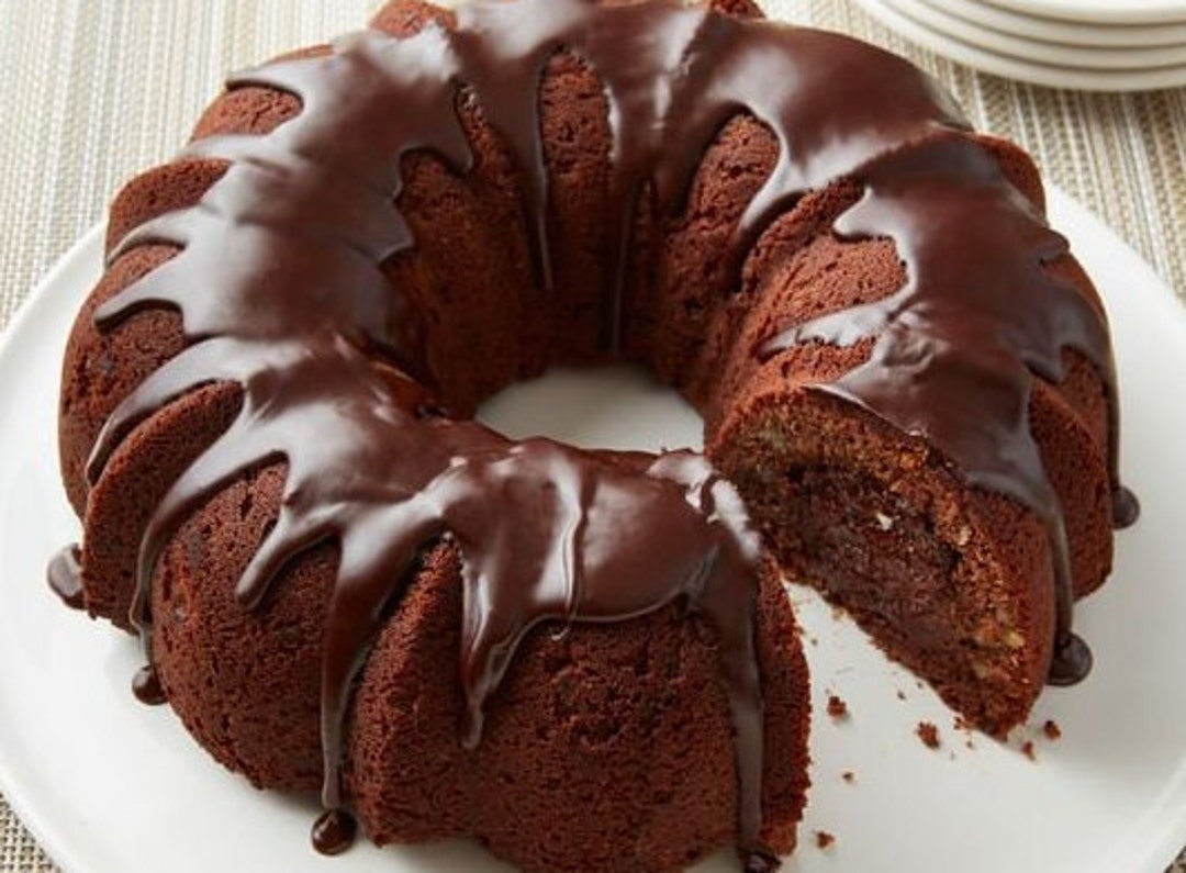 Double Chocolate Fudge Bundt Cake Mix Etsy