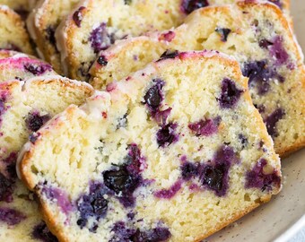 Blueberry Cake Bread for Bread Machines Mix