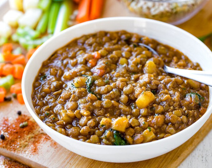 Pressure Cooker Greek Style Lentil Soup Mix Etsy