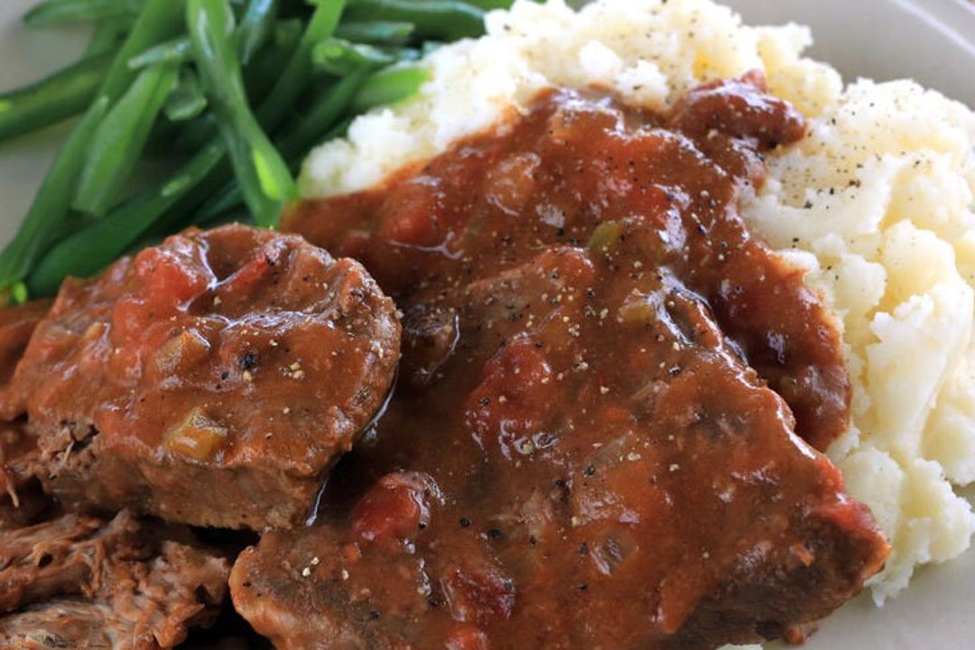 Slow Cooker Swiss Steak Seasoning Blend Mix Etsy