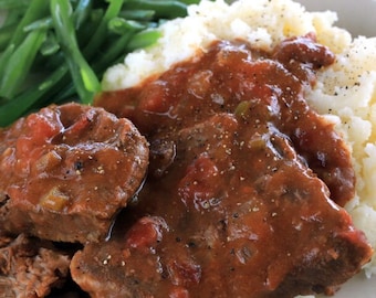 Slow Cooker Swiss Steak Seasoning Blend Mix