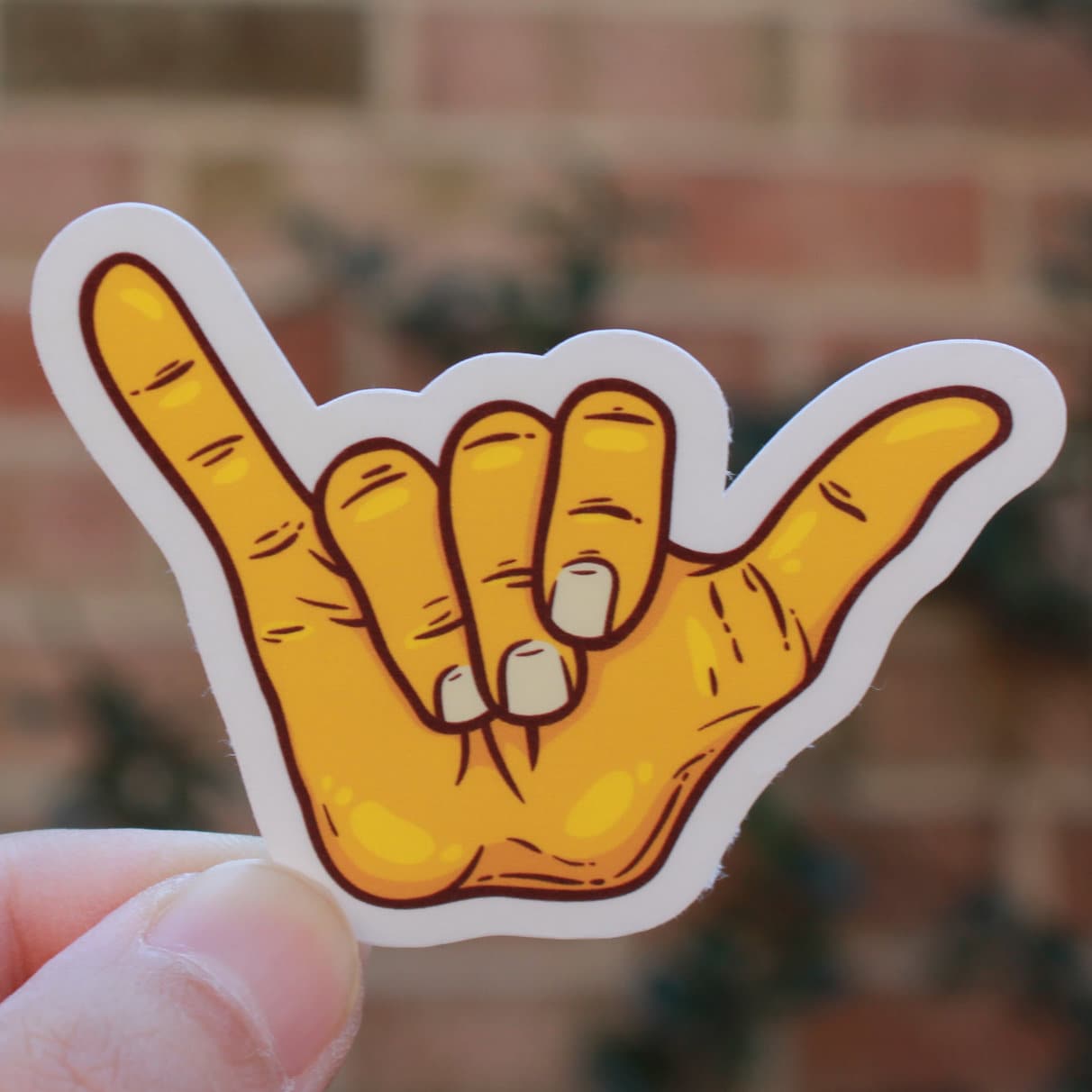 Yolo Hand Sign Die Cut Weatherproof Sticker Tumbler Stickers - Etsy UK