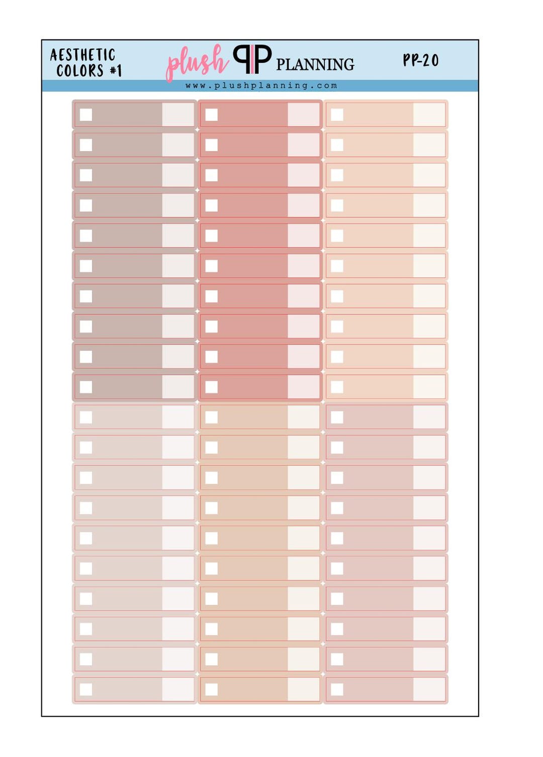 Budget Label With Checklist Tracker Planner Stickers, Pick A Color - Etsy