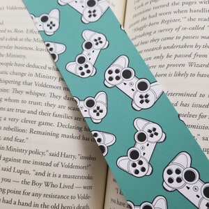 Gaming Console Print Pattern Bookmarks Round Corners - Etsy