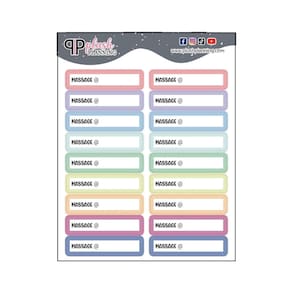 Massage Label Tracker Planner Stickers, Writable Functional Stickers, Label Tracker, Massage Schedule, Body Massage, Minis by Plush Planning