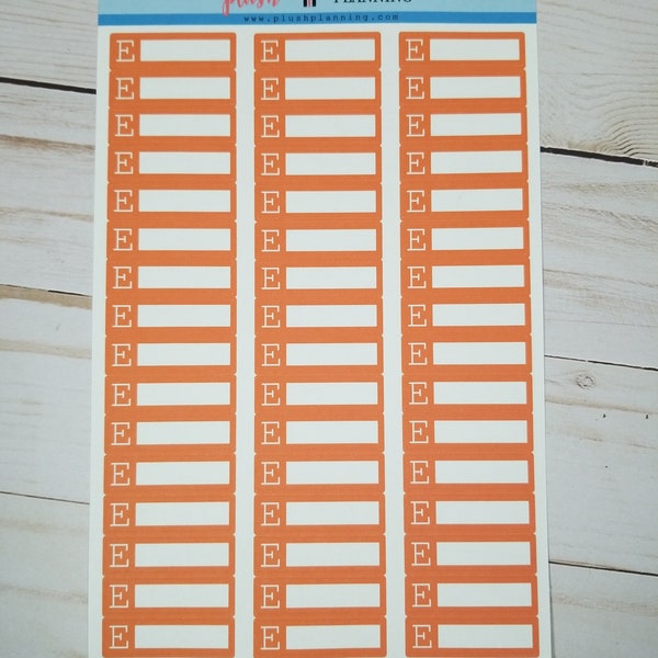 ETSY Icon Label Planner Stickers, Sales Tracker, Etsy Tracker