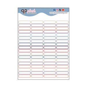 Month Quarter Box Planner Stickers, Erin Condren Petite Planner ...