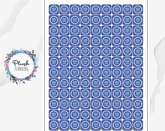 Pegatinas del planificador de iconos de Facebook Marketplace