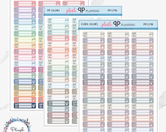 BILL Due Planner Stickers
