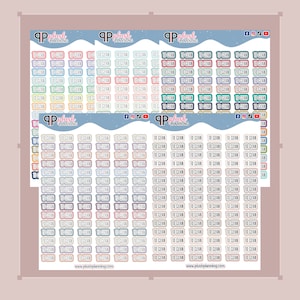 Schoonmaken met door Rae Dunn geïnspireerde plannerstickers voor lettertype, functionele plannerstickers, scripttracker, huisklusjes om stickers schoon te maken