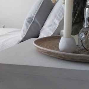 Light Blue Organic Cotton Cushion Cover | Light Blue White Trim Rustic Throw Pillow | Modern Farmhouse Cushion Cover |