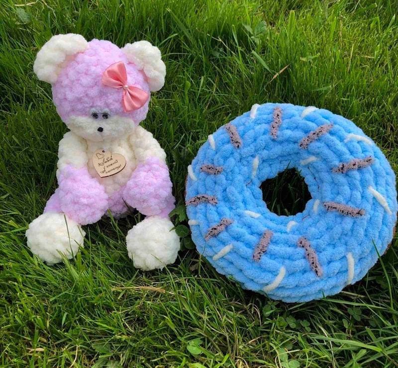 Pillow Donut Gift for Babies Cute Handmade Donut Pillow Etsy