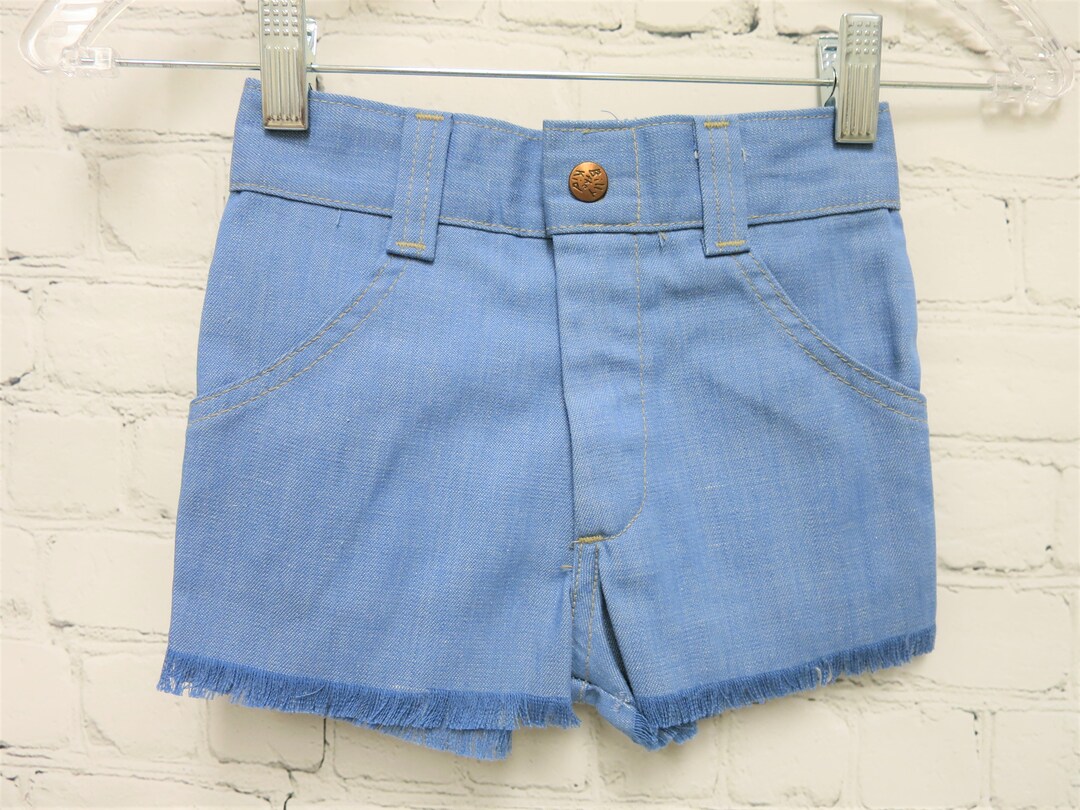 Vintage 1970's Billy the Kid Denim Stretch Shorts - Etsy