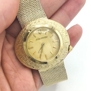Vintage Bulova Accutron 10K GF Watch, In Working Condition, Vintage Old Money Style Watch
