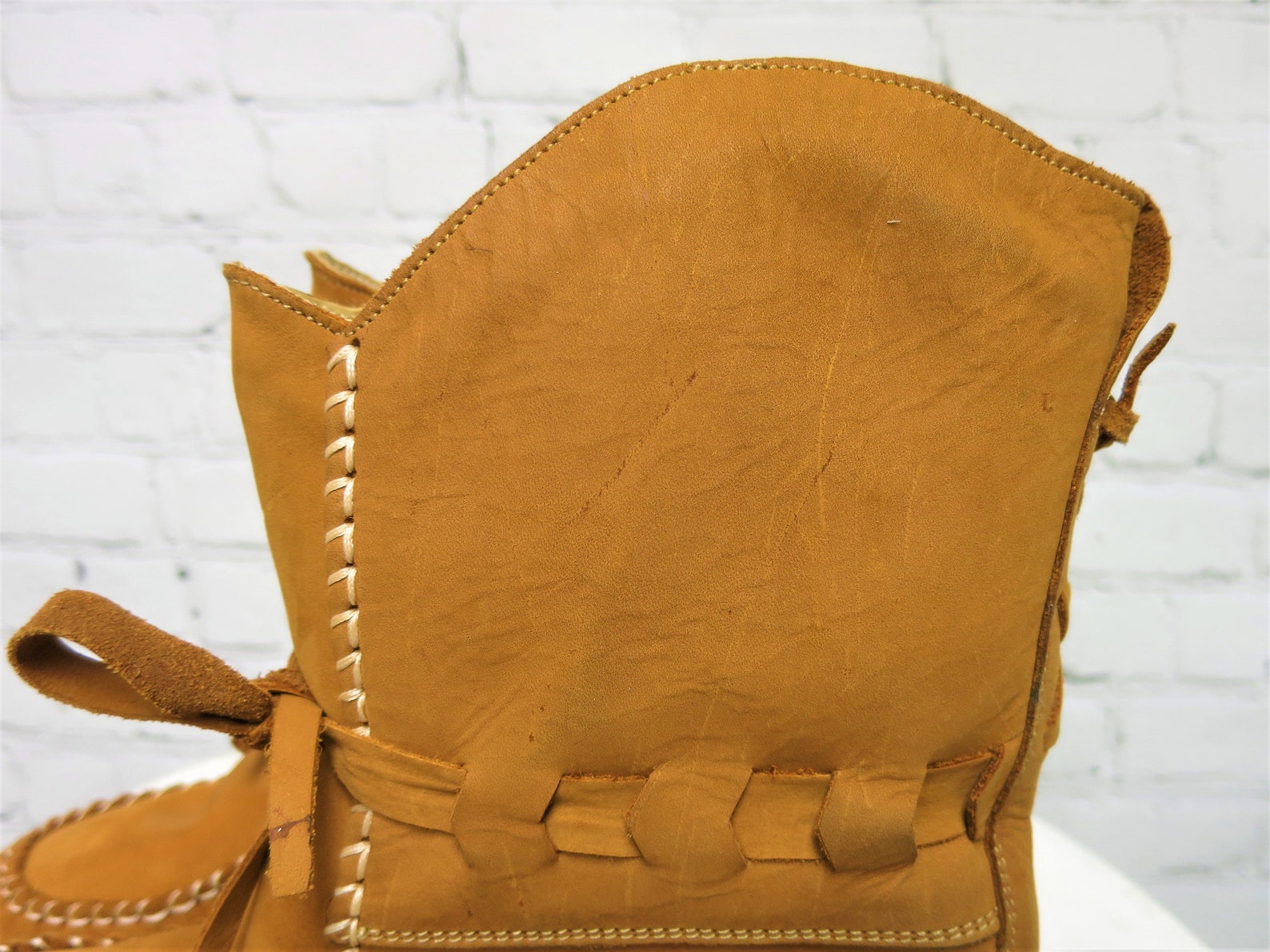 Vintage Romanian Boots Duck Feet Boots Leather Moccasin Etsy