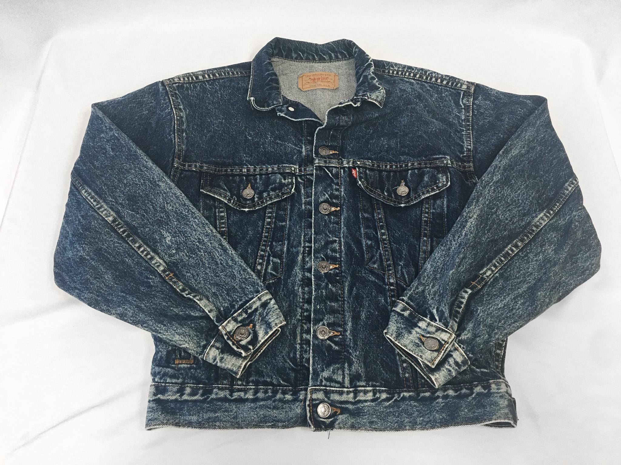 80s Levis Jacket - Etsy 80s Levis Jacket - Etsy