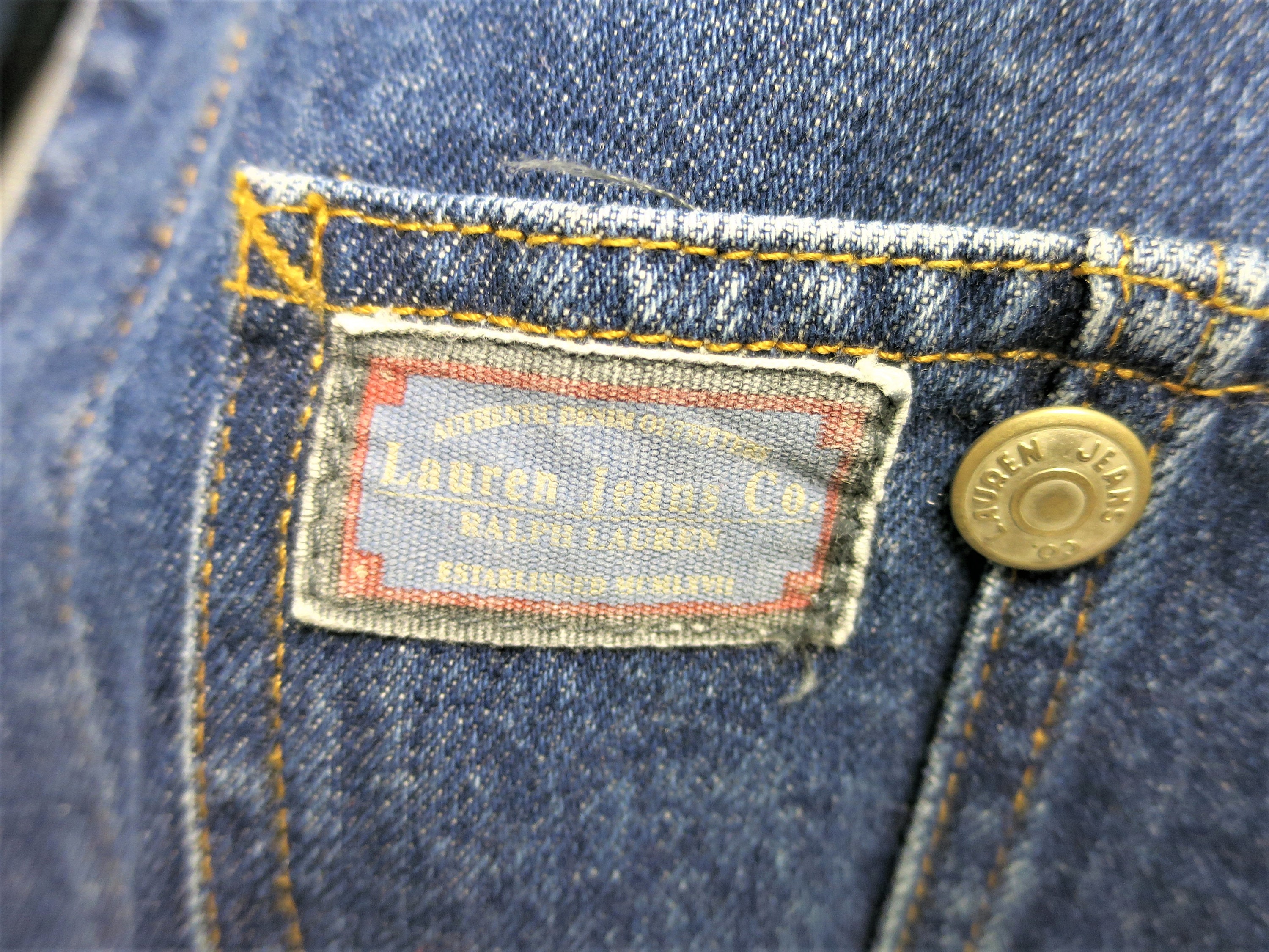 Vintage 1990's Ralph Lauren Chore Coat Denim Jean | Etsy