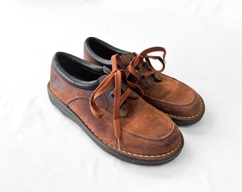Vintage Dr. Martens Octavius Tan/brown Leather Oxford  display picture 3