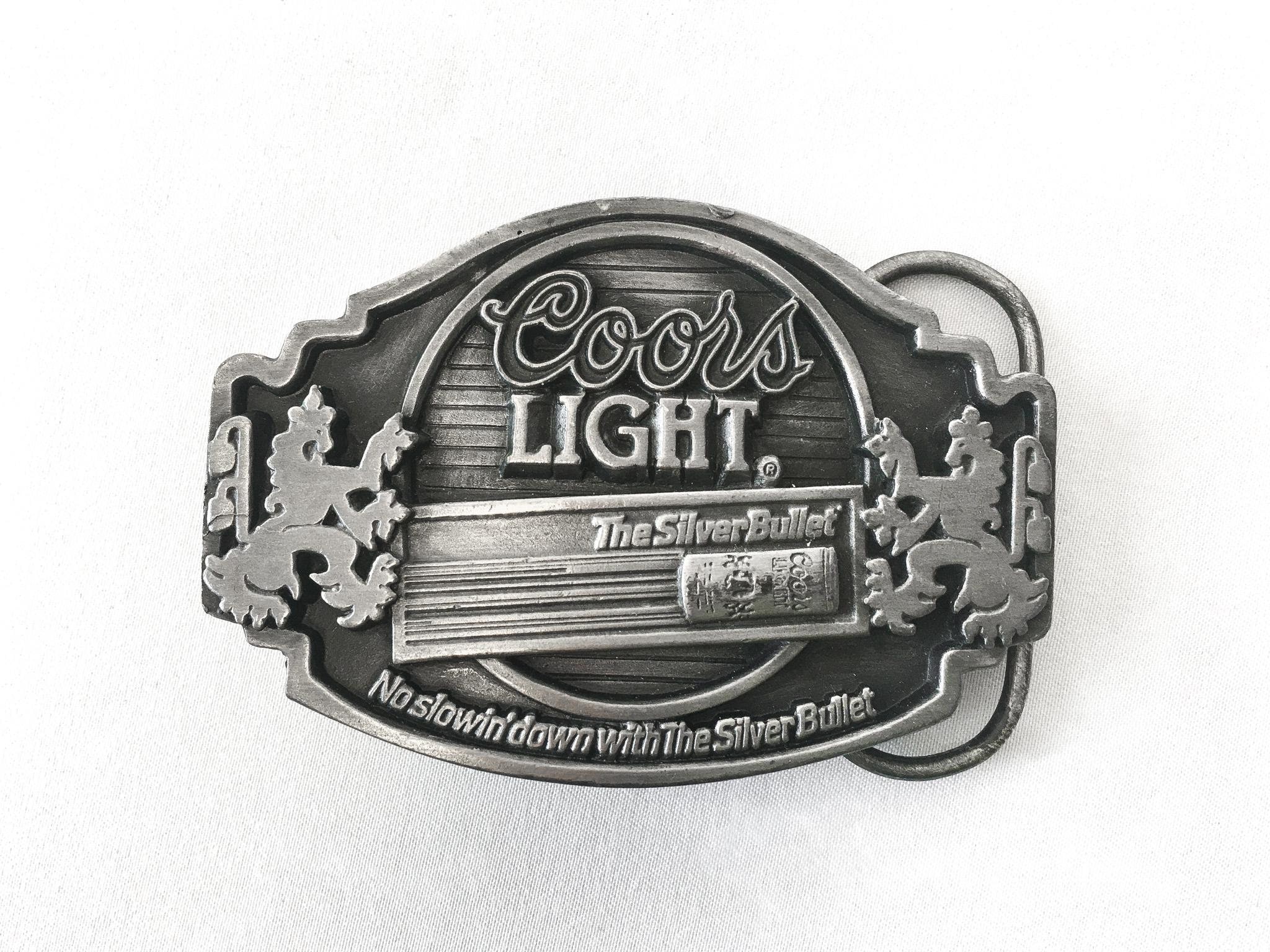 Coors light belt buckle hotsell