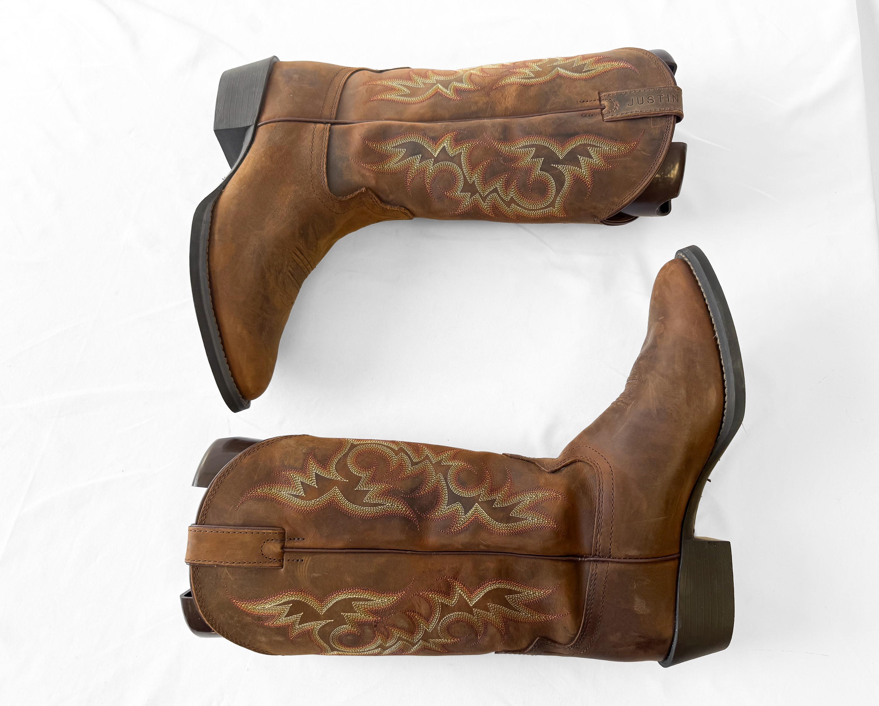 Vintage Justin Boots - Etsy