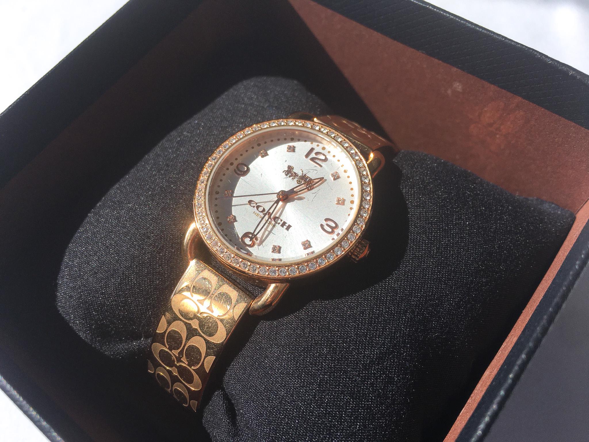 Coach Gold Watch - Etsy display picture 1