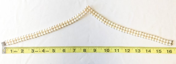 Vintage Inspired Beautiful Button Pearl and Sterl… - image 3