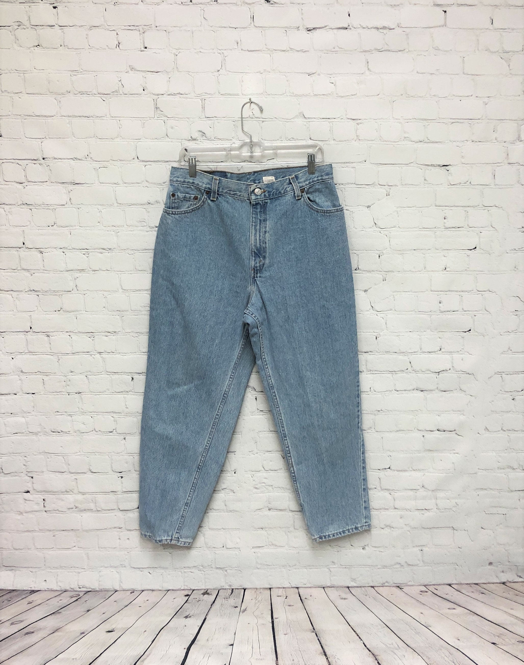 Vintage 1990's LEVI'S 550 Relaxed Fit Tapered Leg - Etsy