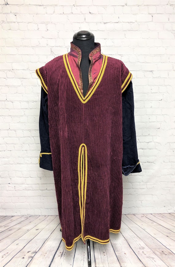 Vintage, Antique, Fraternal Robe, Unique, Maroon a