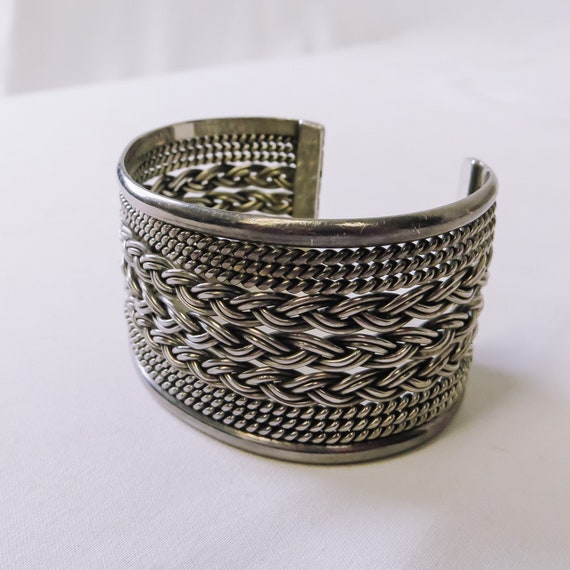 vintage silver cuff bracelet from India | eBay