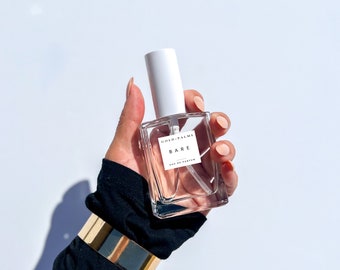 CASHMERE + MUSK Perfume  Musk Skin Like Perfume  Soft Cashmere Fragrance for Women "Bare" Fragrance for Mom Gift for Friend