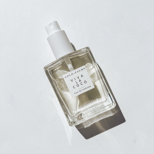 COCONUT + VANILLA AMBER  Perfume Fragrance Spray “ Viva La Coco” Summer Scent Spring Fragrance for Women Coconut Perfume for Her