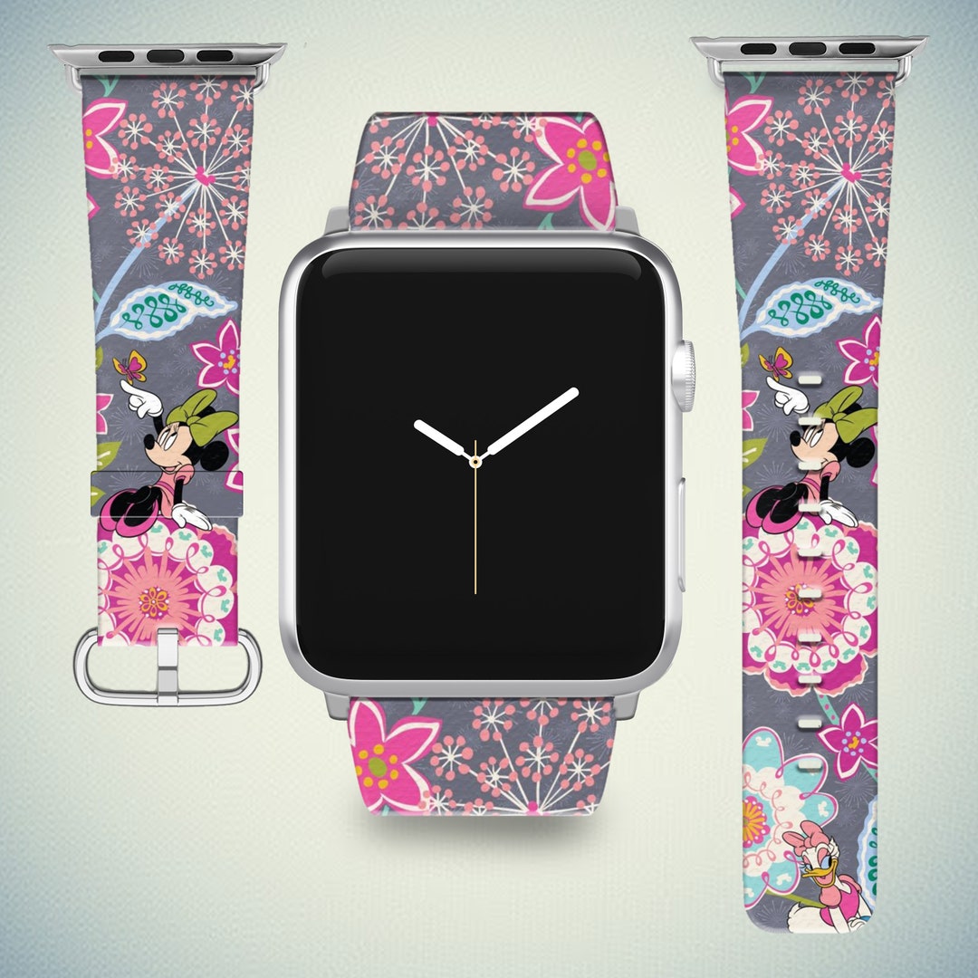 Minnie Mouse Apple Watch Ultra Band Series 1 2 3 4 5 6 7 8 Etsy UK