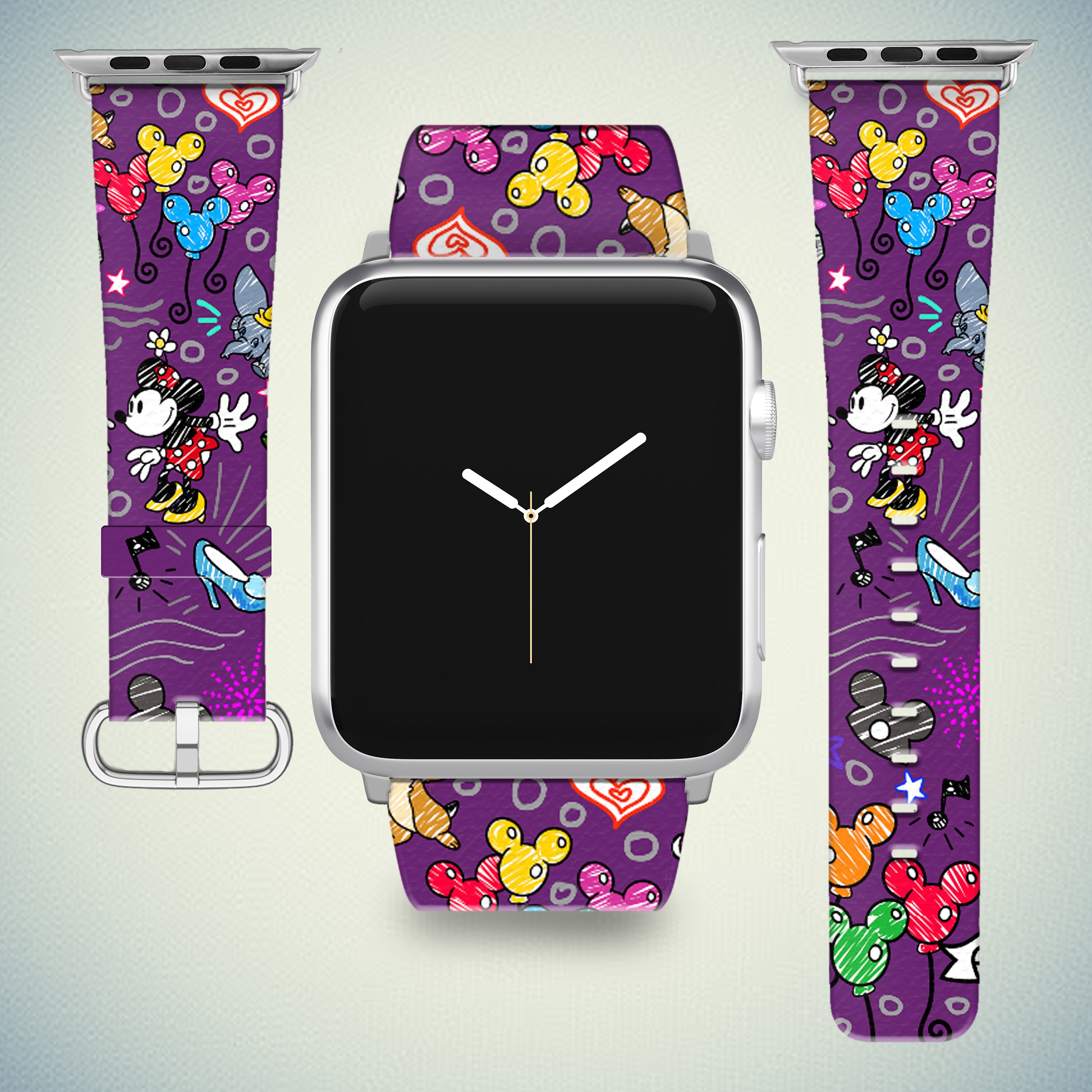 Disneyland Apple Watch band Mickey Mouse Apple Watch SE Series | Etsy