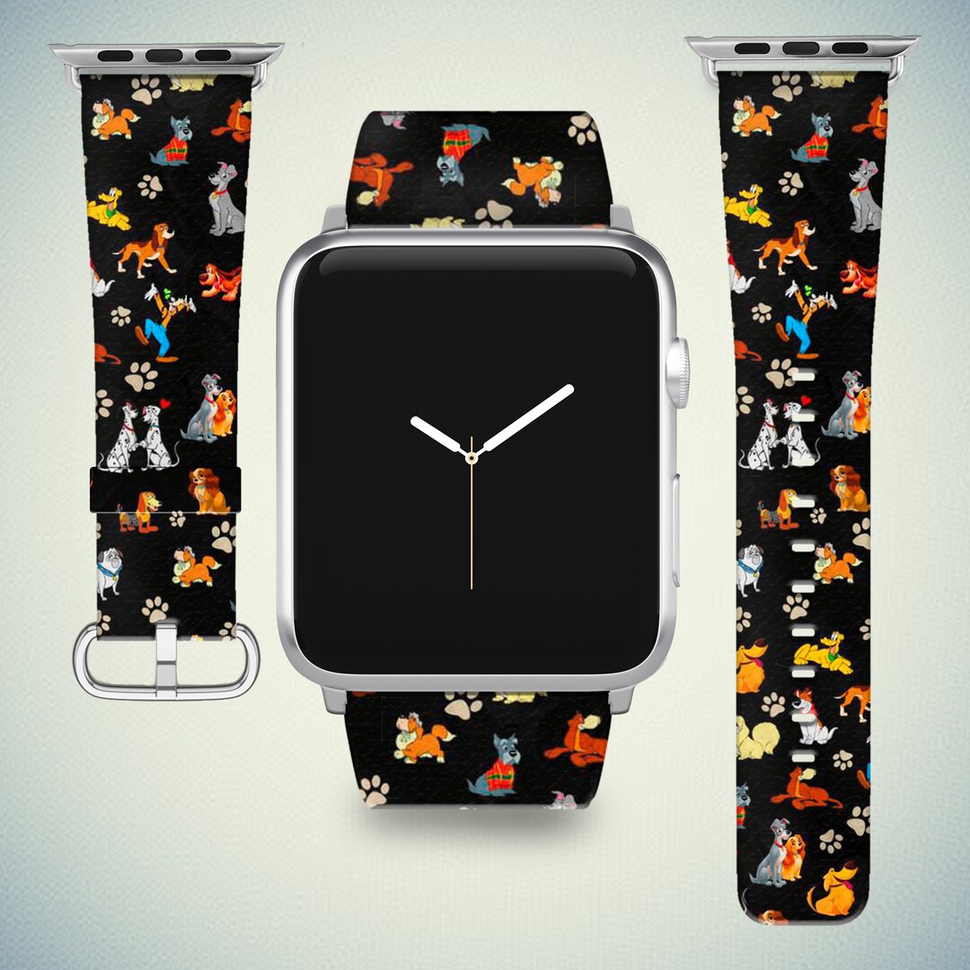 Disney Dogs Apple Watch Ultra Strap Series 1 2 3 4 5 6 7 8 Etsy
