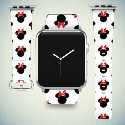 Minnie Mouse Apple Watch Series 7 Band Series 1 2 3 4 5 6 7 | Etsy