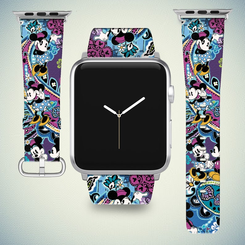 mickey and minnie mouse apple watch