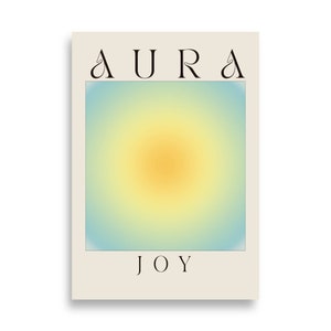 FEOFTIE Aura, poster con numero di angelo, affermazioni quotidiane, Y2k