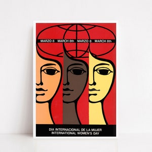 The future is female print | feminism poster | international women&#39;s day