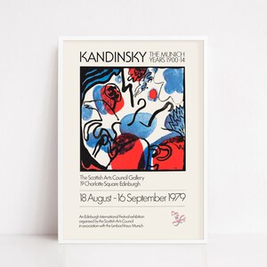 Kandinsky poster | Kandinsky print | vintage poster | vintage print | Kandinsky painting