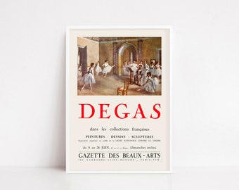 Edgar Degas poster | Degas print | Degas painting | Degas art