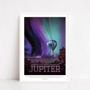Nasa Jupiter poster / NASA print / Nasa gift / Space poster