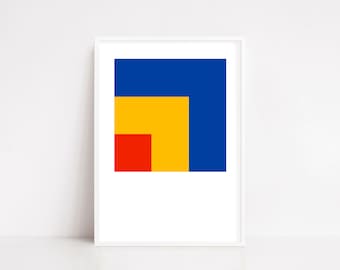 Ellsworth Kelly poster | Ellsworth Kelly print | Kelly art | art poster