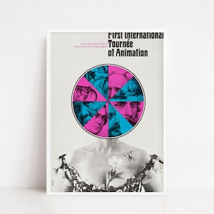 Vintage exhibition poster | retro poster | art print