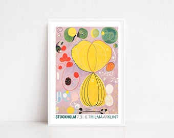 Hilma Af Klint-poster | Hilma Af Klint-print | Hilma Af Klint-kunst | vintage poster | kunst aan de muur
