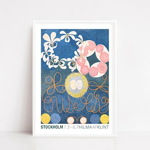 Hilma Af Klint poster | Hilma Af Klint print | Hilma Af Klint art | wall decor