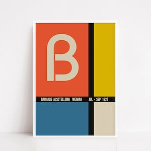 Bauhaus poster | Bauhaus print | Bauhaus wall art | Bauhaus design |