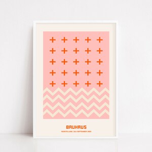 Bauhaus poster | bauhaus print | Bauhaus style | Bauhaus movement | geometric poster