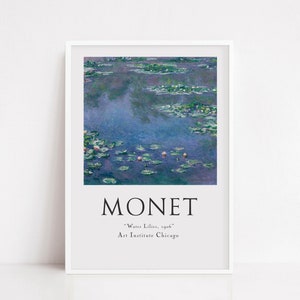 Claude Monet poster | Claude Monet print |  Claude monet art
