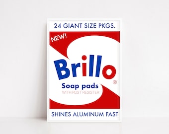 Póster de arte pop brillante / impresión de arte pop / arte pop