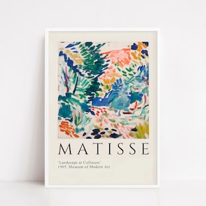Matisse poster | Matisse print | Matisse exhibition poster | art poster | Matisse drawing